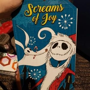 Nightmare before Christmas plaque